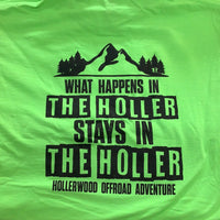 What Happens in the Holler Green T Shirt