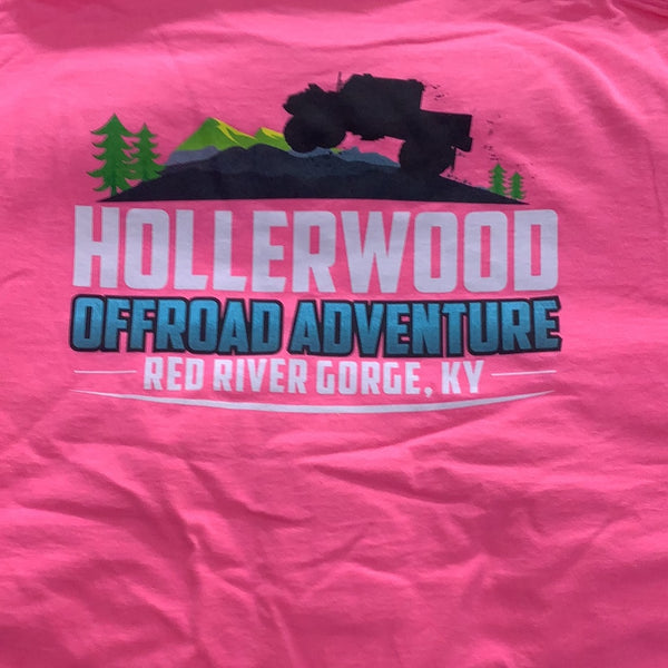 Hollerwood Neon Pink T Shirt