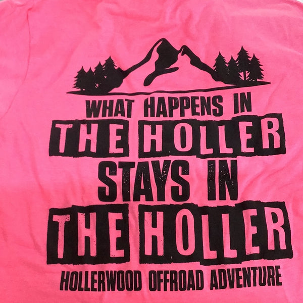 What Happens in the Holler Pink T Shirt