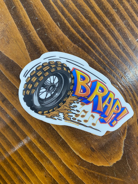 BRAP Sticker