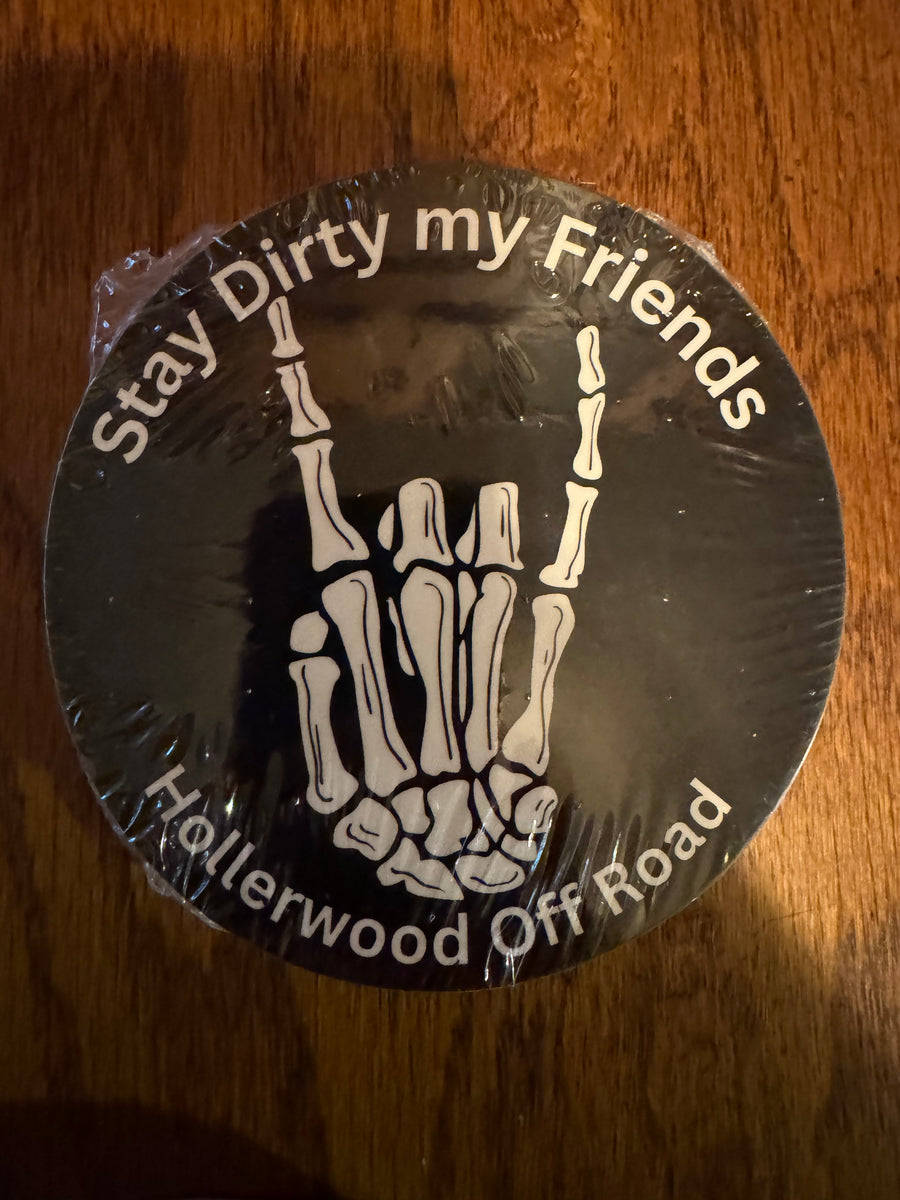 Stay Dirty Sticker – Hollerwood Park