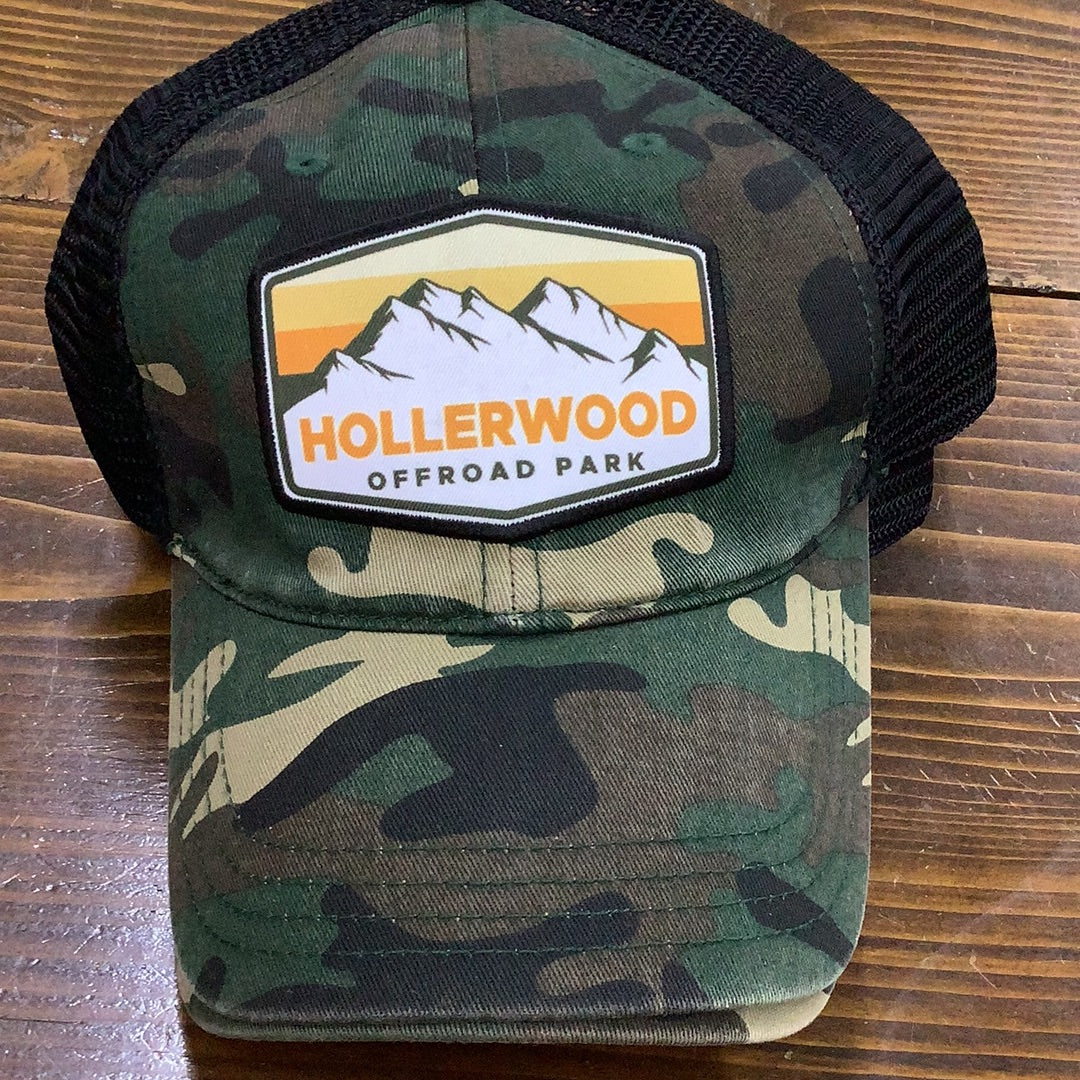 Faded Camo Patch Hat – Hollerwood Park