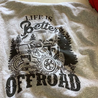 Gray Life is Better Hoodie