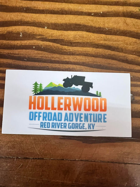 Hollerwood sticker small